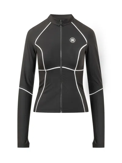 Amiri Round Ma Active Jacket In Black