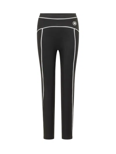 Amiri Round Male Leggings In Black