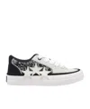Amiri Sunset Skate Paisley-printed Suede Sneakers In Black