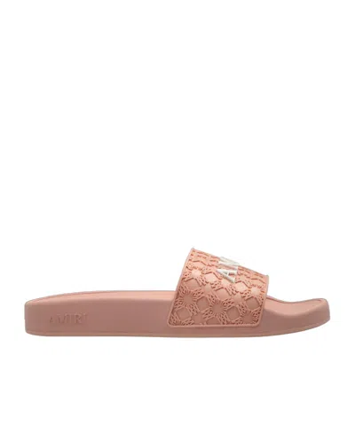 Amiri Round Toe Slippers