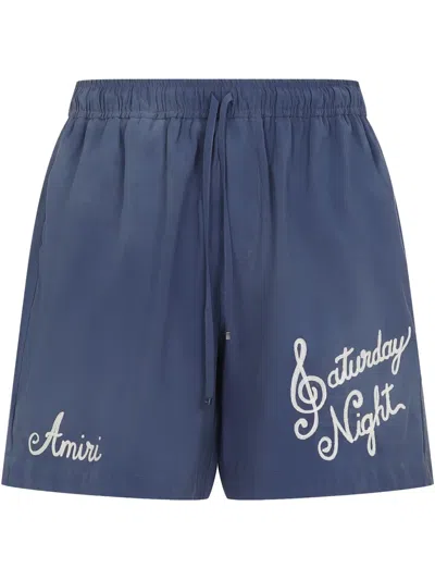 AMIRI SATURDAY NIGHT BERMUDA SHORTS