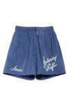 Amiri Saturday Night Bermuda Shorts In Navy