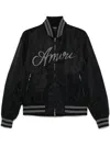 Amiri Script Bomber In Black