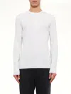 Amiri Script Knit Henley In Multi