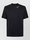 Amiri Script Logo J Modal Regular T-shirt In Black