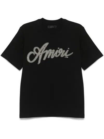 AMIRI SCRIPT T-SHIRT