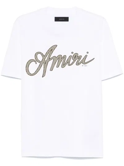 AMIRI SCRIPT T-SHIRT