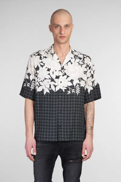 AMIRI SHIRT IN BLACK VISCOSE