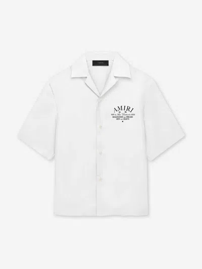 Amiri Shirt With Contemporary Design In White