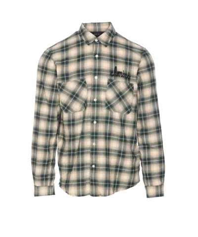 Amiri Shirts In Beige