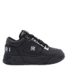Amiri Black Sneakers With Logo Patch On The Side And Logo Lettering On The Rear In Leather Man In Multi