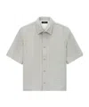 Amiri Ma Quad Jacquard Shirt In Gray