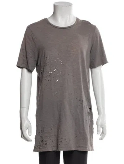 Pre-owned Amiri Short Sleeve Shirt In Gray