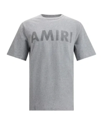Amiri Short Sleeve T-shirt In Gray