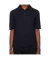 Amiri Short-sleeved Polo Shirt In Black