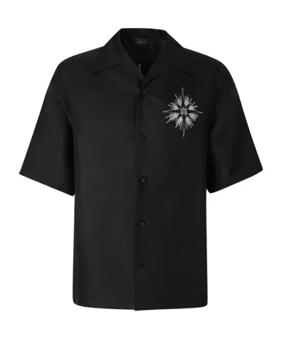 Amiri Short-sleeved Shirt In Black