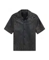 Amiri Short-sleeved Shirt In Black