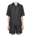 Amiri Short-sleeved Shirt In Black
