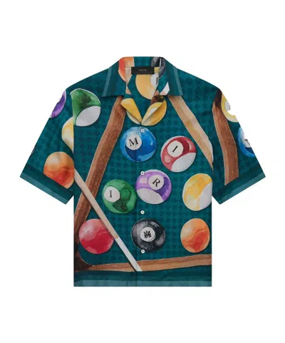 Amiri Short-sleeved Shirt In Green