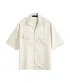 Amiri Short-sleeved Shirt In White