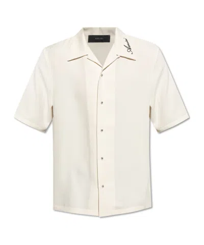 Amiri Short-sleeved Shirt In White