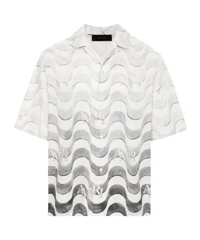 Amiri Short-sleeved Shirt In White