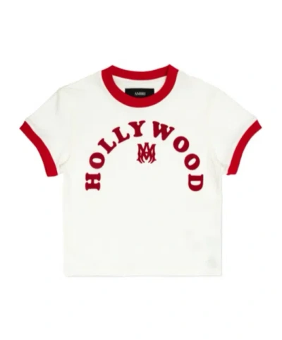 Amiri Short-sleeved T-shirt In White