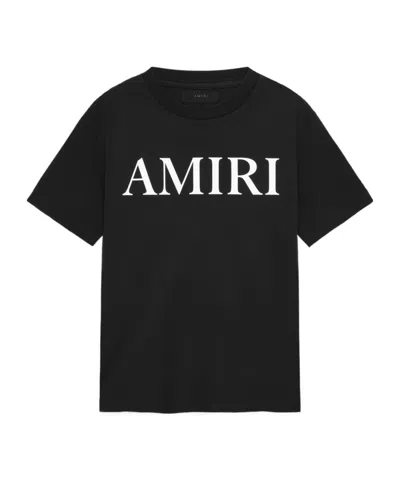 Amiri Short-sleeved T-shirt In Black