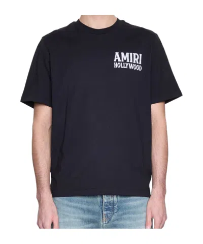Amiri Short-sleeved T-shirt In Black
