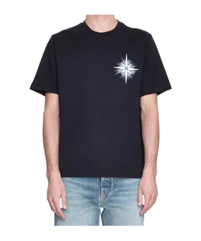 Amiri Short-sleeved T-shirt In Black