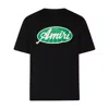 Amiri Mens Black Oval Short-sleeves Relaxed-fit Cotton-jersey T-shirt In Black