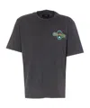 Amiri Logo Graphic Print Crewneck T-shirt In Black