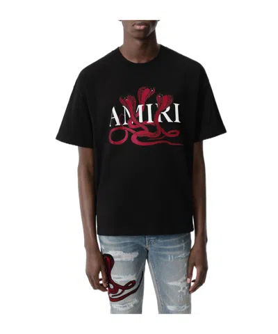 Amiri Poison Short Sleeved T-shirt In Black