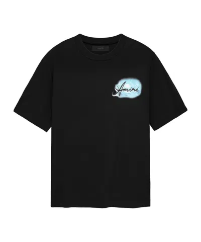 Amiri Short-sleeved T-shirt In Black