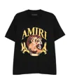 Amiri Mens Black Lion-print Relaxed-fit Cotton-jersey T-shirt In Black