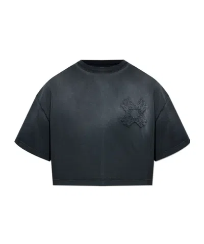 Amiri Short-sleeved T-shirt In Blue