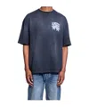 Amiri Short-sleeved T-shirt In Blue
