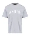 Amiri Stencil Logo-print Cotton-jersey T-shirt In Gray