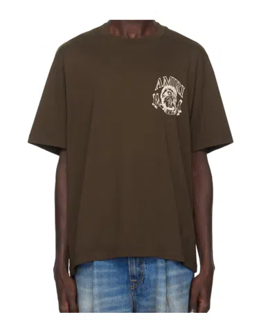 Amiri Short-sleeved T-shirt In Green