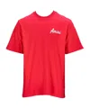 Amiri Bones Stacked Logo T-shirt In Red