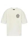 Amiri Rose-embellished T-shirt In White