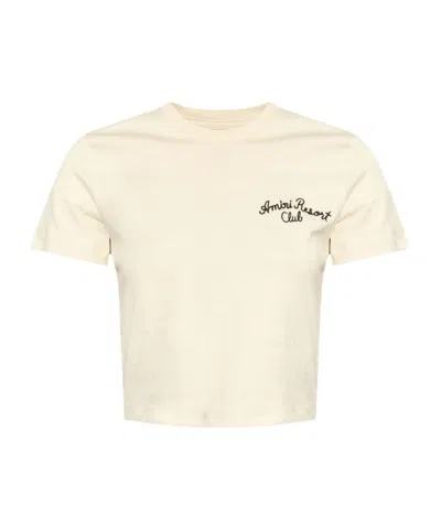 Amiri Short-sleeved T-shirt In White