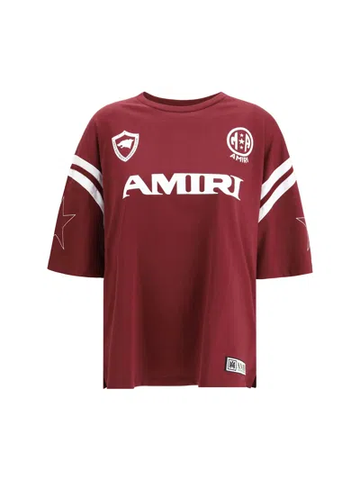 Amiri Short-sleeves T-shirt In Red