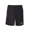 Amiri Elasticized Waist Knee Length Shorts With Print