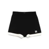 Amiri Cotton Shorts In Black