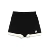 Amiri Cotton Shorts In Black