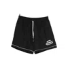 Amiri Logo-print Shorts In Black