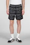 Amiri Graphic-print Shorts In Black