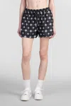 Amiri Shorts In Black Silk