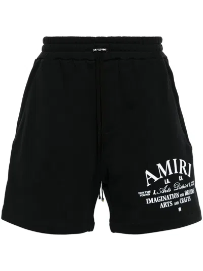 Amiri Shorts Logo In Black  